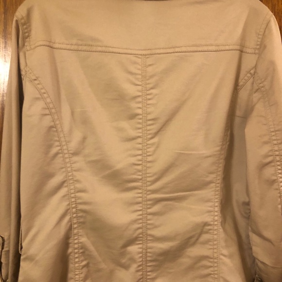 WHBM khaki jacket - Picture 2 of 3
